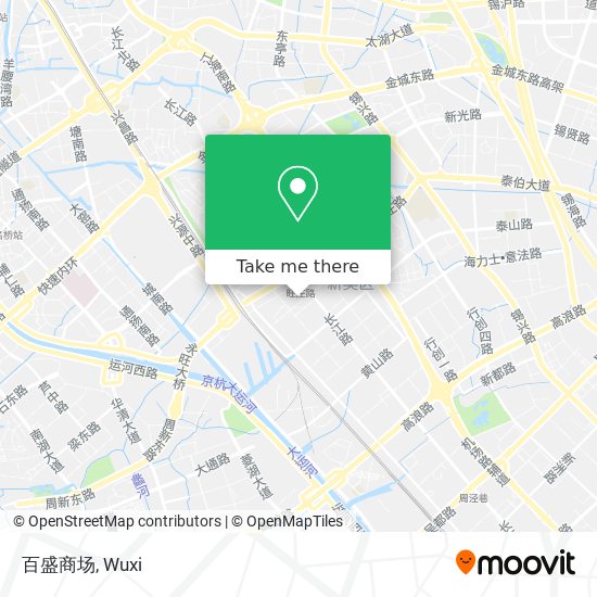 百盛商场 map
