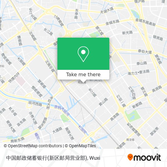 中国邮政储蓄银行(新区邮局营业部) map