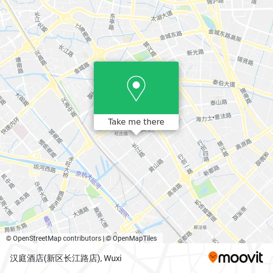 汉庭酒店(新区长江路店) map