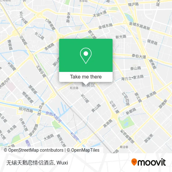 无锡天鹅恋情侣酒店 map
