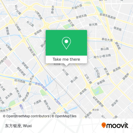 东方银座 map