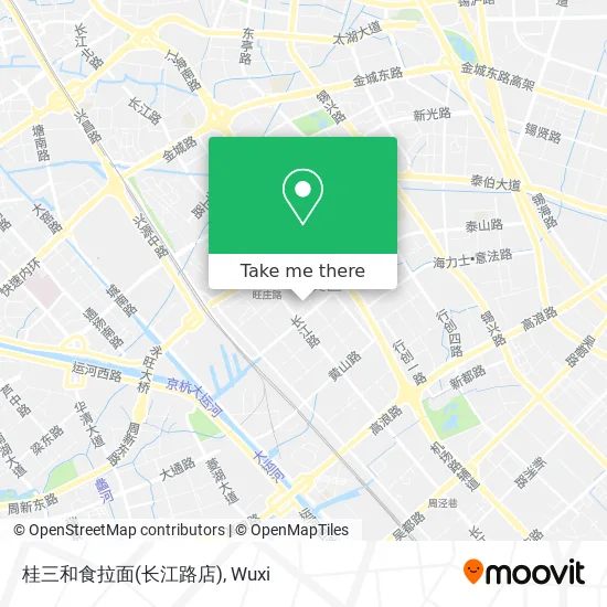 桂三和食拉面(长江路店) map