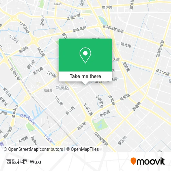 西魏巷桥 map