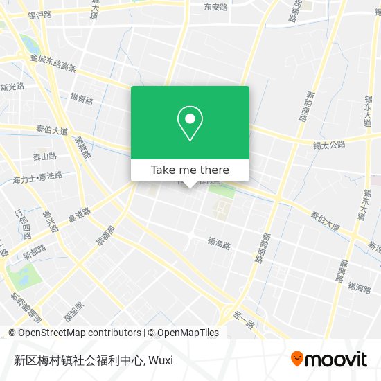 新区梅村镇社会福利中心 map