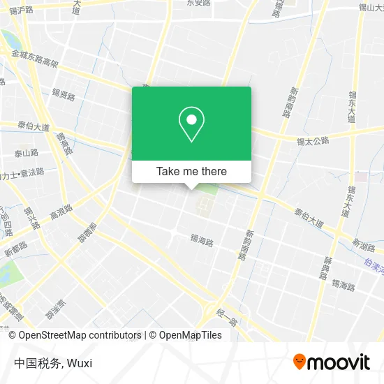 中国税务 map