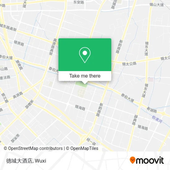 德城大酒店 map