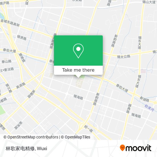林歌家电精修 map