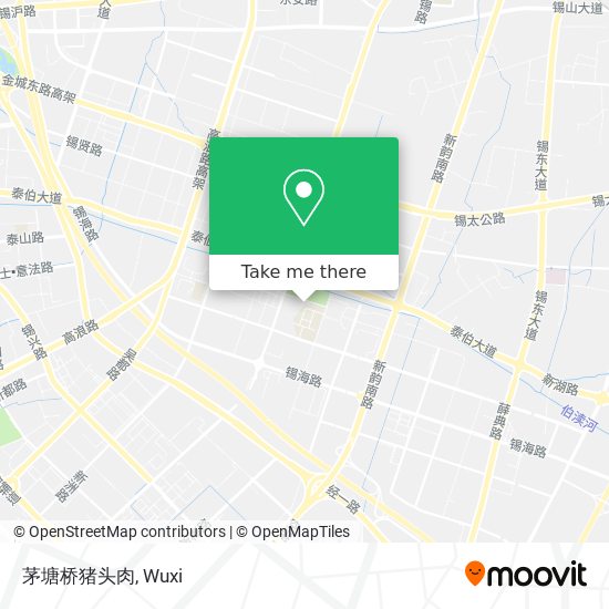 茅塘桥猪头肉 map