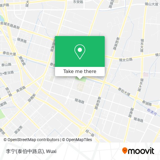 李宁(泰伯中路店) map