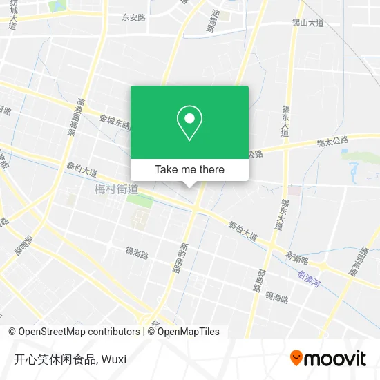 开心笑休闲食品 map
