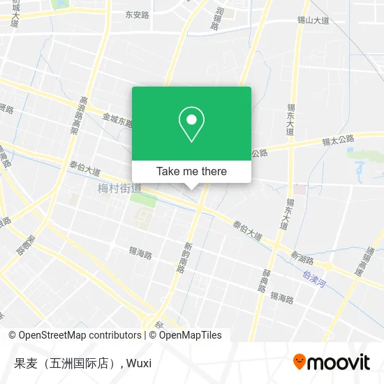 果麦（五洲国际店） map