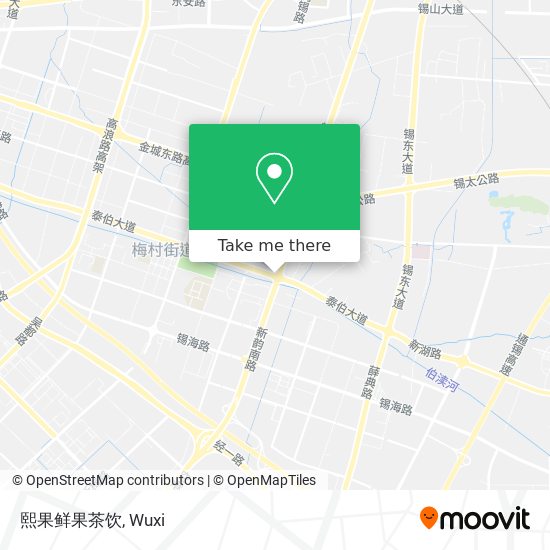 熙果鲜果茶饮 map