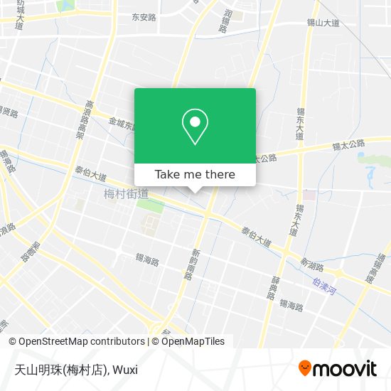天山明珠(梅村店) map