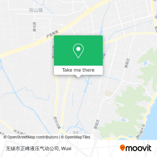 无锡市正峰液压气动公司 map
