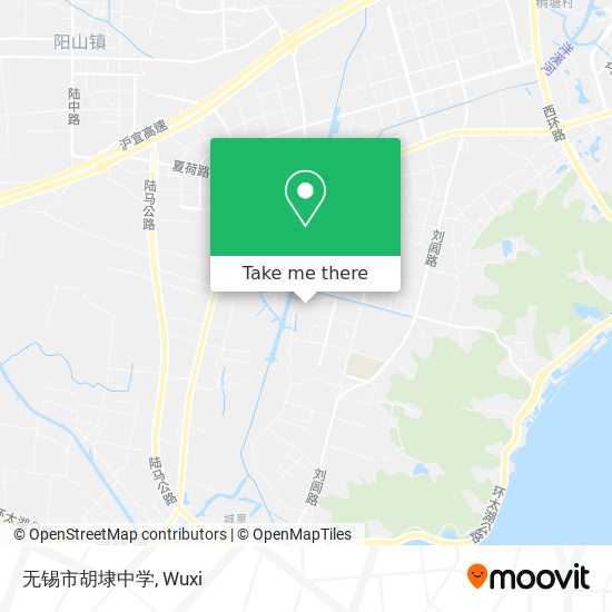 无锡市胡埭中学 map