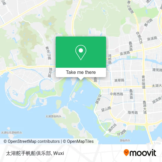 太湖舵手帆船俱乐部 map