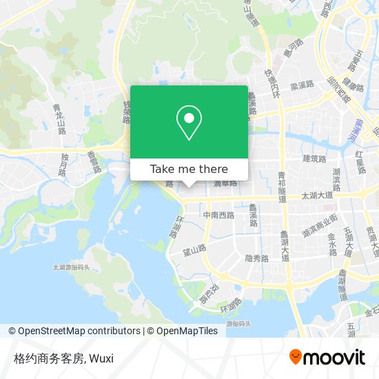 格约商务客房 map