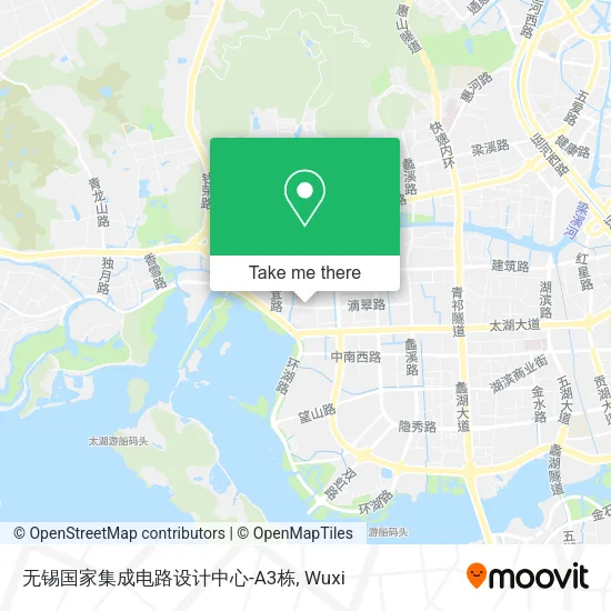 无锡国家集成电路设计中心-A3栋 map
