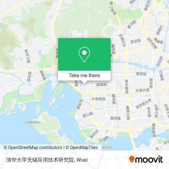 清华大学无锡应用技术研究院 map