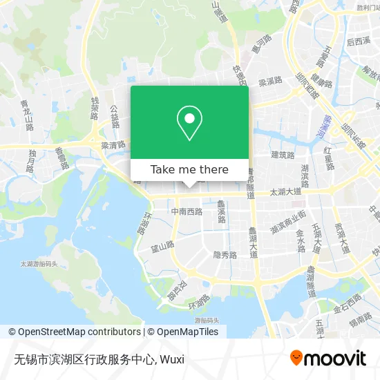 无锡市滨湖区行政服务中心 map