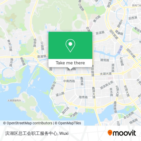 滨湖区总工会职工服务中心 map