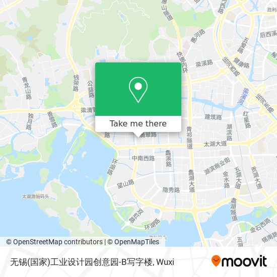 无锡(国家)工业设计园创意园-B写字楼 map