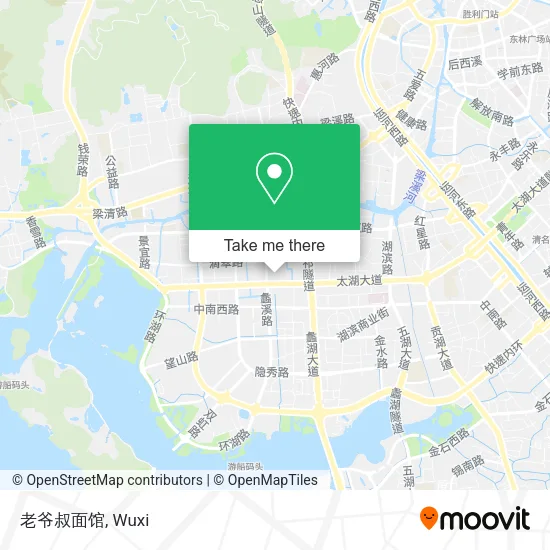 老爷叔面馆 map