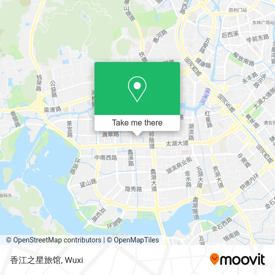 香江之星旅馆 map