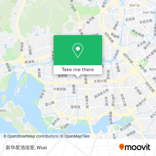 新华星池浴室 map