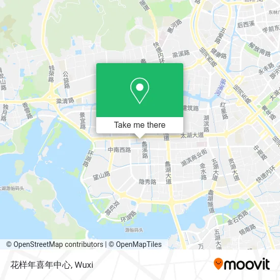 花样年喜年中心 map