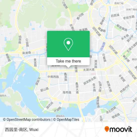 西园里-南区 map