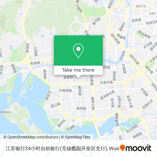 江苏银行24小时自助银行(无锡蠡园开发区支行) map