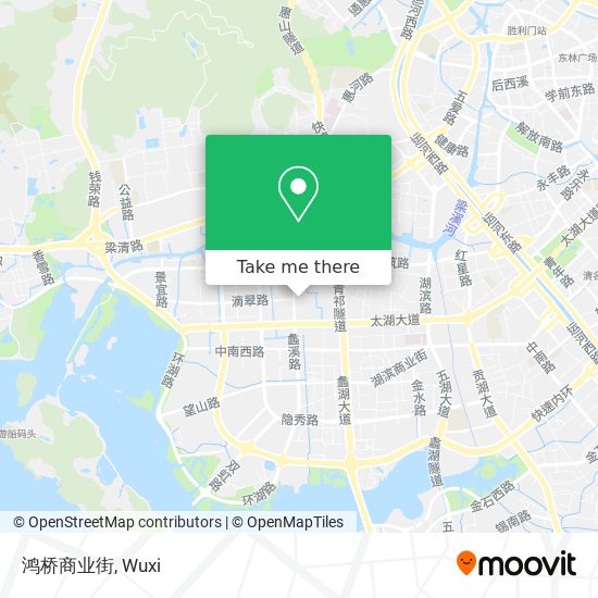 鸿桥商业街 map