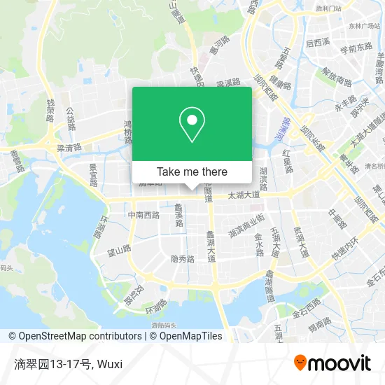 滴翠园13-17号 map