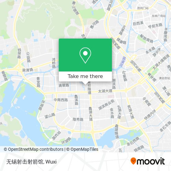 无锡射击射箭馆 map