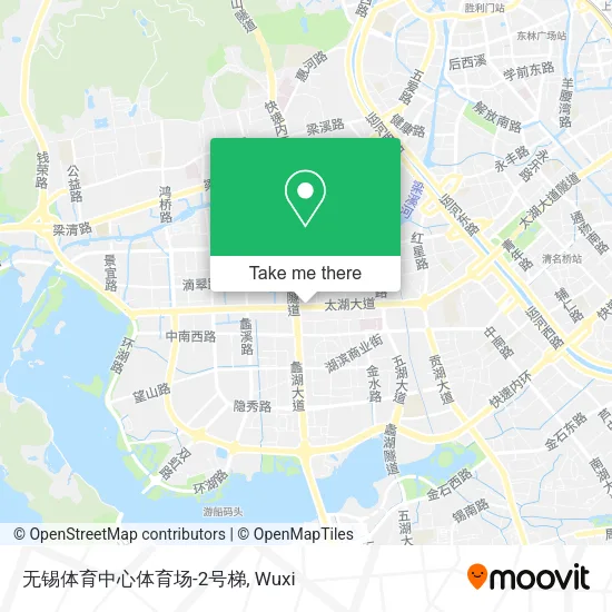 无锡体育中心体育场-2号梯 map