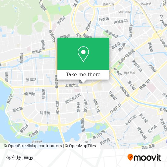 停车场 map