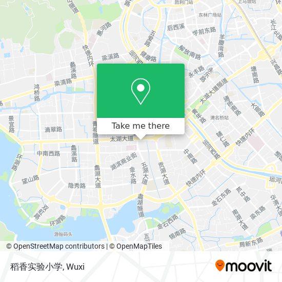 稻香实验小学 map