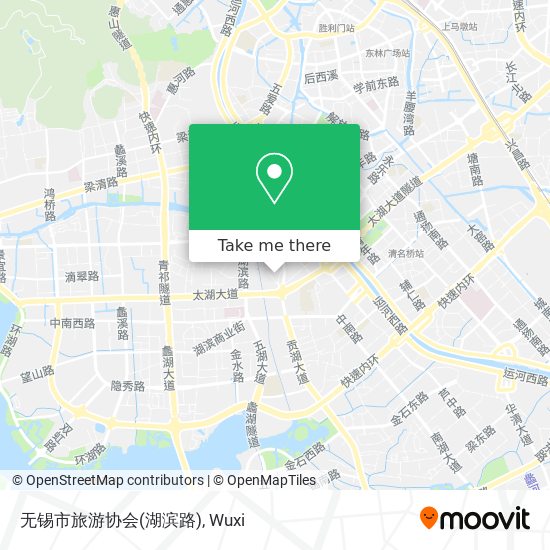 无锡市旅游协会(湖滨路) map
