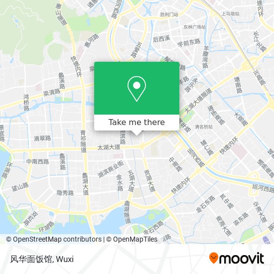 风华面饭馆 map