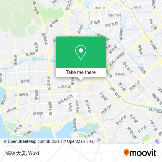 锦绣大厦 map
