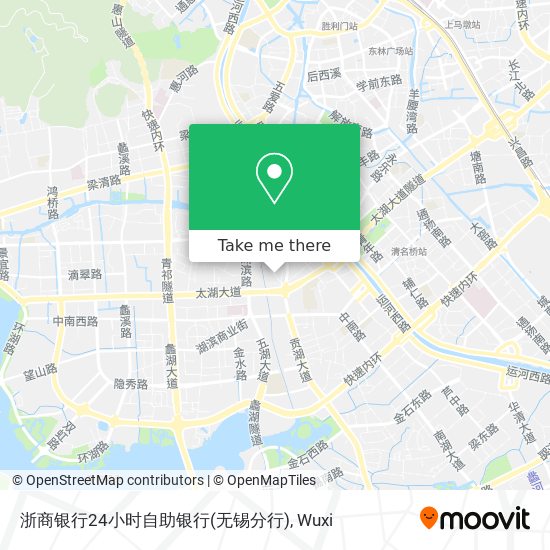 浙商银行24小时自助银行(无锡分行) map