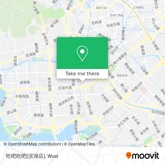 吃吧吃吧(滨湖店) map