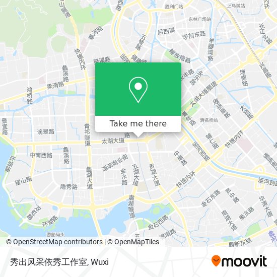 秀出风采依秀工作室 map