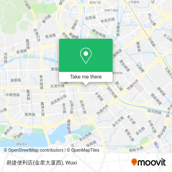 易捷便利店(金星大厦西) map