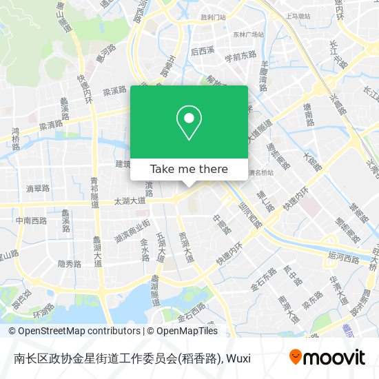 南长区政协金星街道工作委员会(稻香路) map