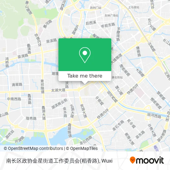 南长区政协金星街道工作委员会(稻香路) map
