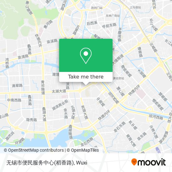 无锡市便民服务中心(稻香路) map