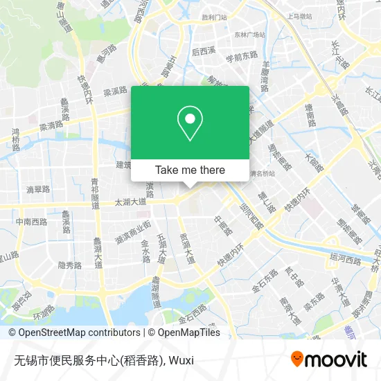 无锡市便民服务中心(稻香路) map