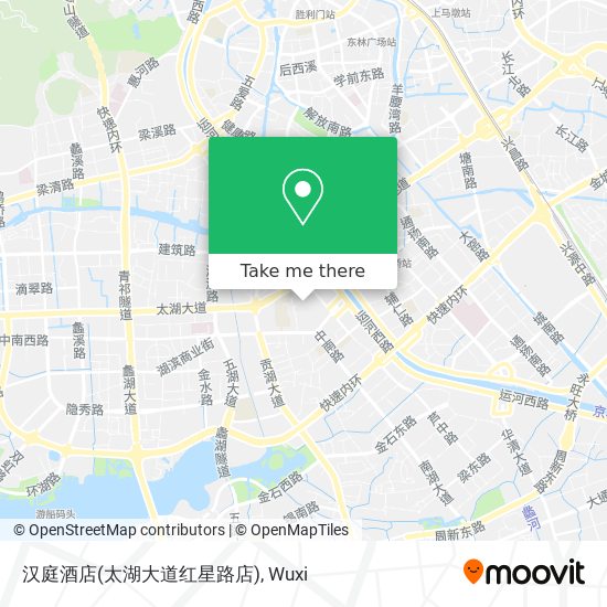 汉庭酒店(太湖大道红星路店) map